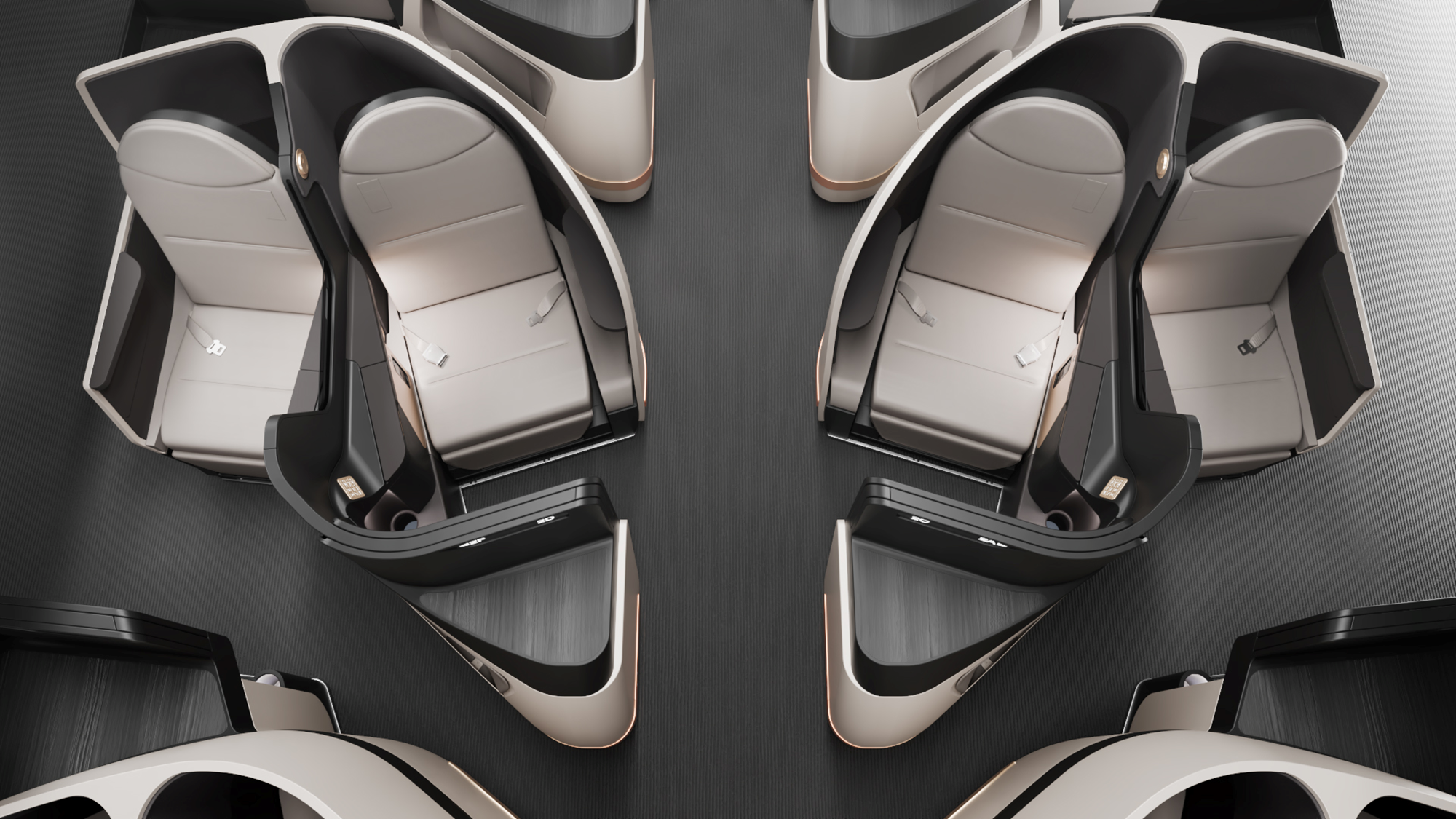 Business Class Seat View 3