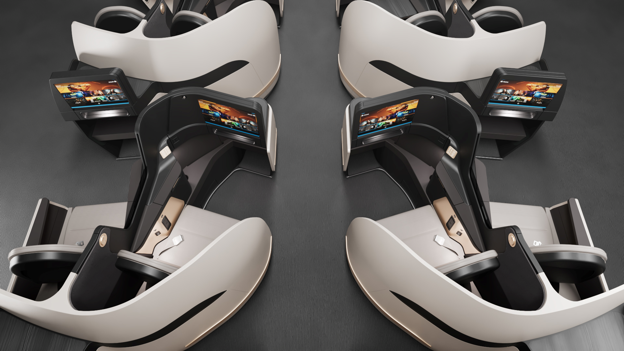 Business Class Seat View 4