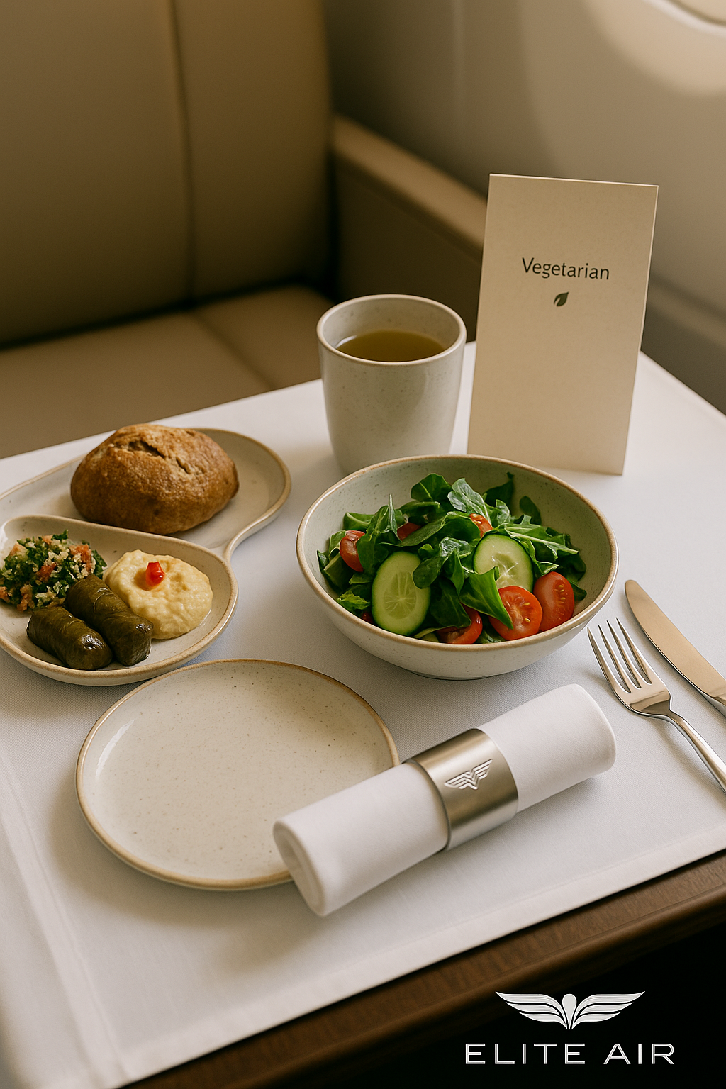Gourmet In-flight Dining